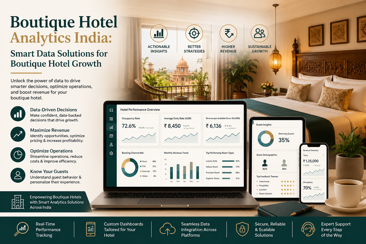 Boutique Hotel Analytics India: Smart Data Solutions for Boutique Hotel Growth