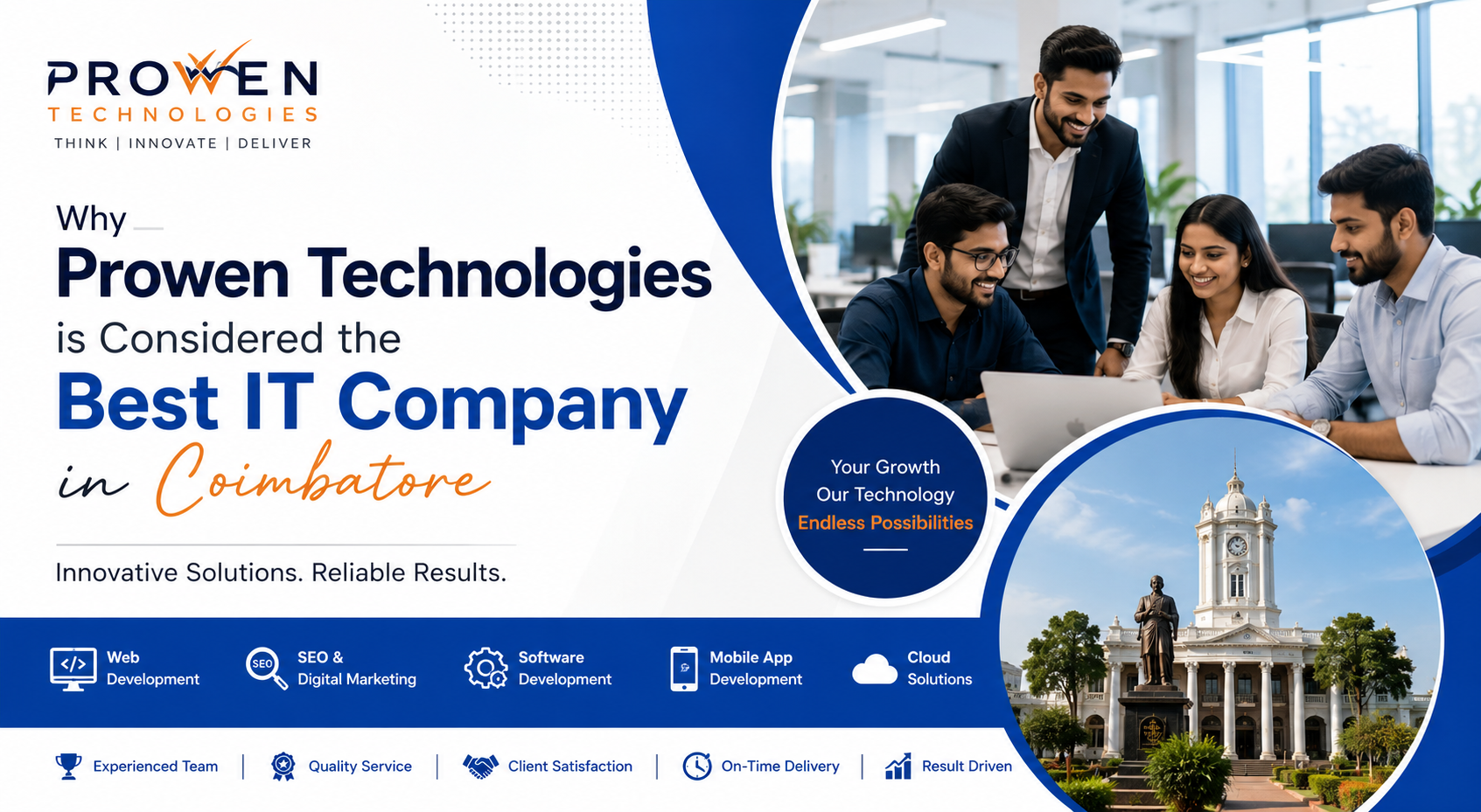 Why Prowen Technologies is Considered the Best IT Company in Coimbatore
