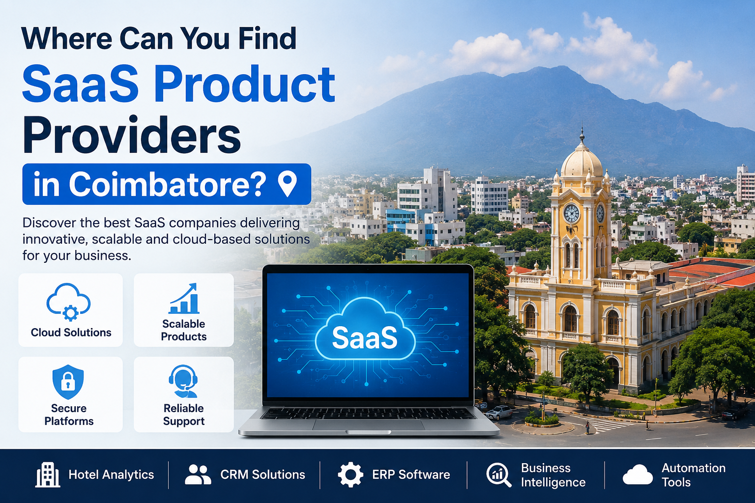 Where Can You Find SaaS Product Providers in Coimbatore?